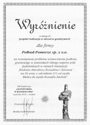 Certyfikaty i wyróżnienia Polbud-Pomorze Sp. z o.o. 03